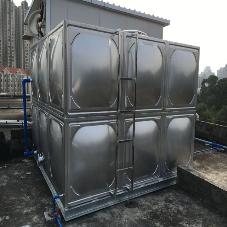 深圳技术大学210立方316不锈钢水箱与泵房安装调试